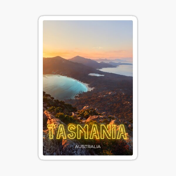 Item preview, Wineglass Bay Tasmania – Pristine Coastal Landscape Art designed and sold by twentytwo ART souvenir designs.