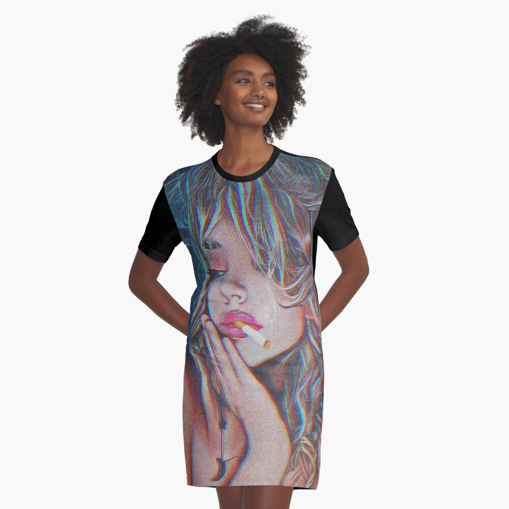 Item preview, Graphic T-Shirt Dress designed and sold by shopcherry.