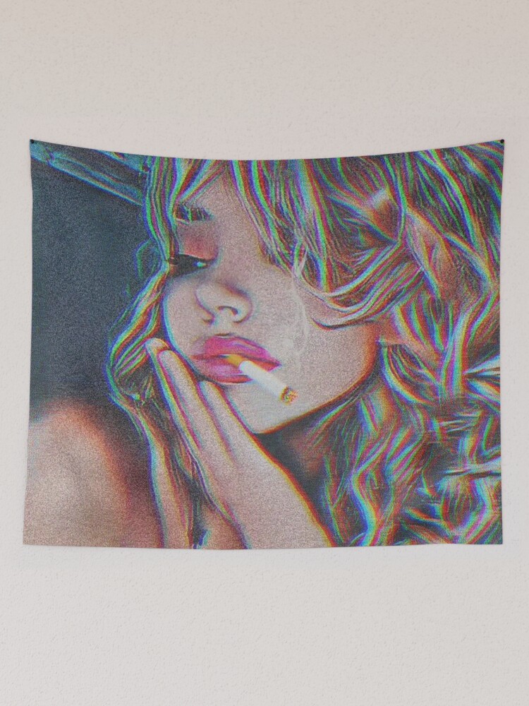 Thumbnail 2 of 3, Tapestry, dazed designed and sold by shopcherry.
