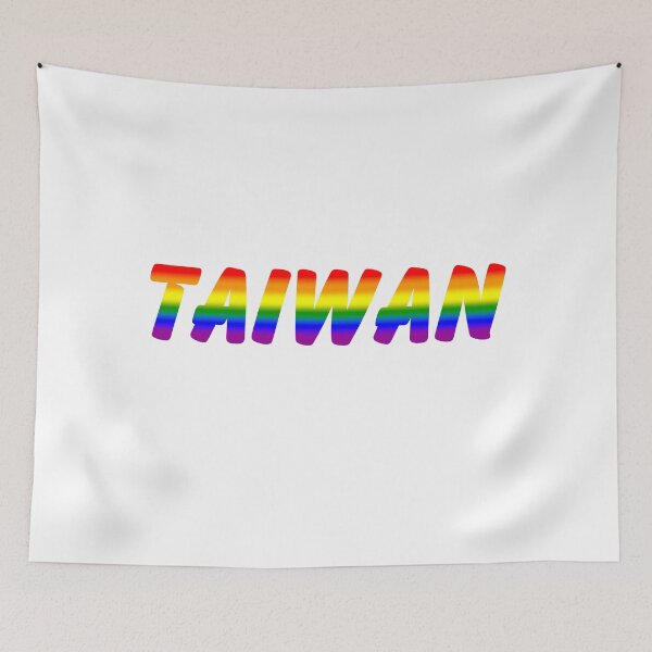 Item preview, LGBTQ Rainbow Pride Taiwan Design – Vibrant Pride Art designed and sold by Travelslightly.