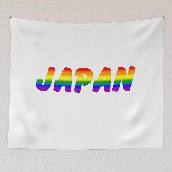 Item preview, LGBTQ Rainbow Pride Japan Design – Vibrant Pride Art designed and sold by Travelslightly.