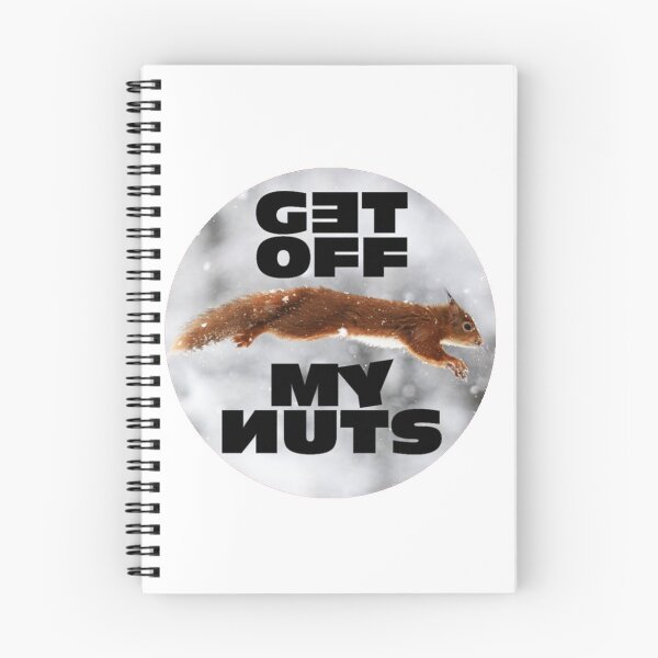 Item preview, Get Off My Nuts; Squirrel; designed and sold by StickerApe.