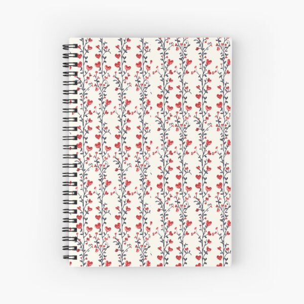 Item preview, Chic Vertical Floral Design with Red Hearts for a Modern Touch designed and sold by FestivityFinds.