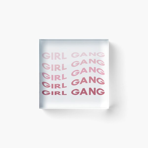 Item preview, Girl Gang Pink Wavy Ombre Sans Serif designed and sold by Creative Brat Design Studio.