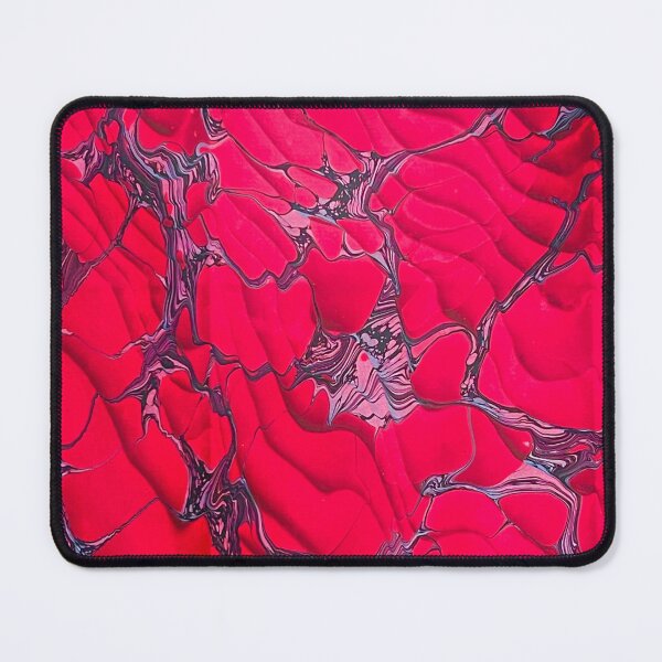 Item preview, Crimson red bookend abstract painting designed and sold by ricoflinn.