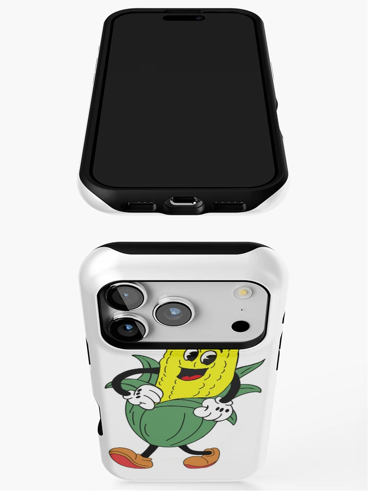 Thumbnail 3 of 4, iPhone Case, Dancing Corn designed and sold by Rube66.