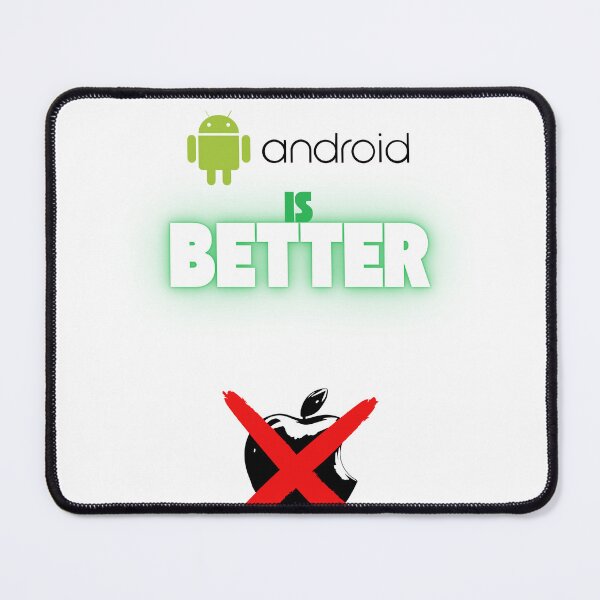 Item preview, Android vs. Apple Meme designed and sold by Zwooshresells .