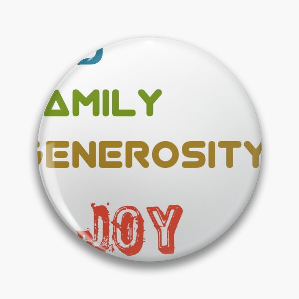 Item preview, GOD,FAMILY,GENEROSITY,JOY designed and sold by 1stShotTri.