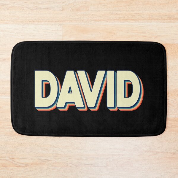 Artikelvorschau, T-Shirt mit dem Namen David entworfen und verkauft von KGN CREATIVITY.