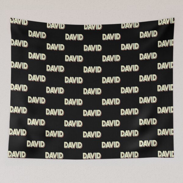 Artikelvorschau, T-Shirt mit dem Namen David entworfen und verkauft von KGN CREATIVITY.