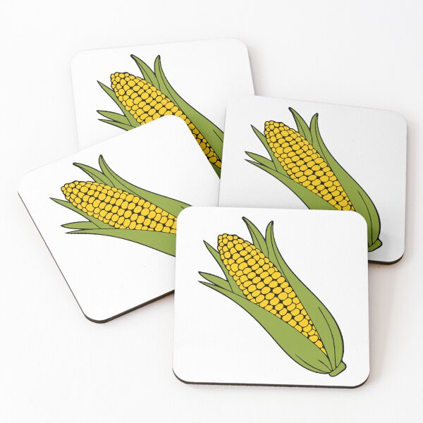 Item preview, Fresh Corn on the Cob Illustration designed and sold by theartfulaspie.