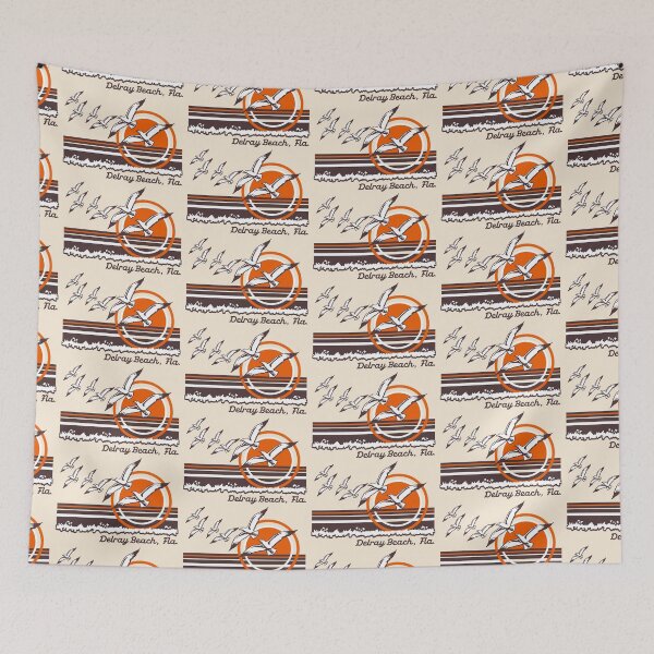 Item preview, Retro Delray Beach Florida 70s Style Souvenir designed and sold by ourkid.