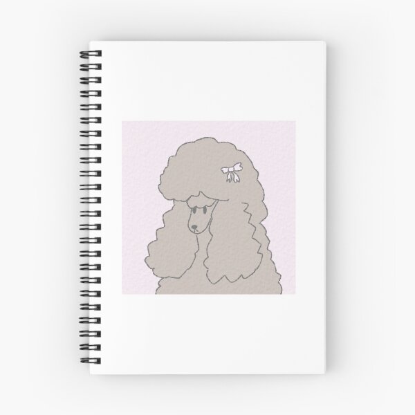 Item preview, Coquette Silver Beige Poodle Continental designed and sold by PippyPoodles.