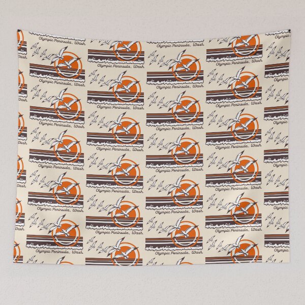 Item preview, Retro Olympic Peninsula WA 70s Style Souvenir designed and sold by ourkid.