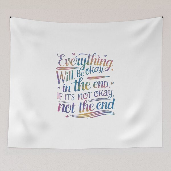 Item preview, Everything will be okay in the end designed and sold by nimmitrends.