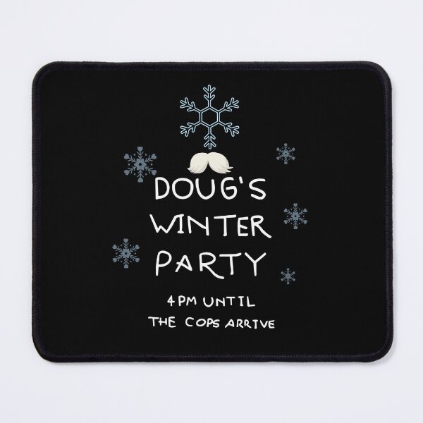 Item preview, Doug's Winter Party, February 15 2025 PNG, 4 Pm Until The Cops Arrive designed and sold by ABMO-store.