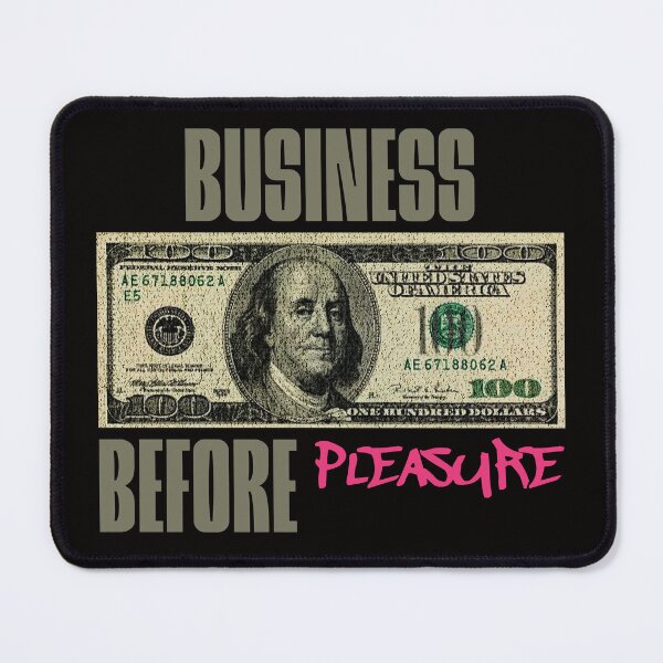 Item preview, Business before pleasure designed and sold by Kaigorshirts.