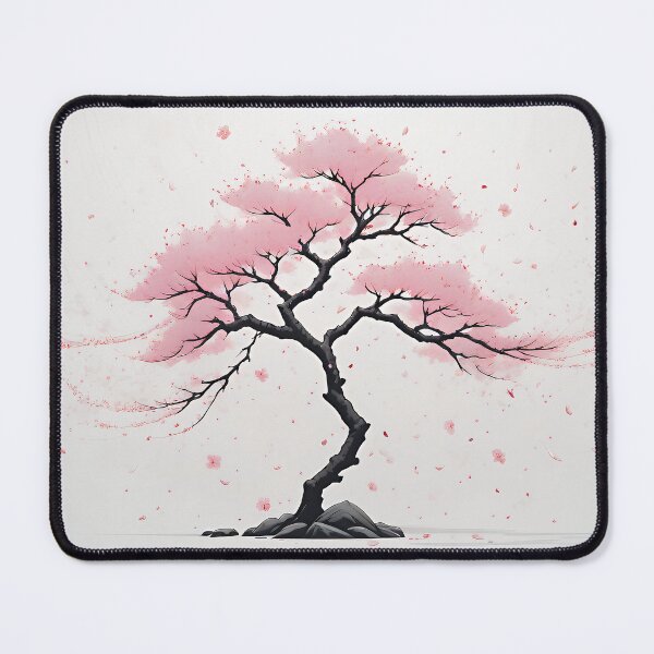 Item preview, Serene Sakura: Minimalist Cherry Blossom Tree designed and sold by NeoHues.