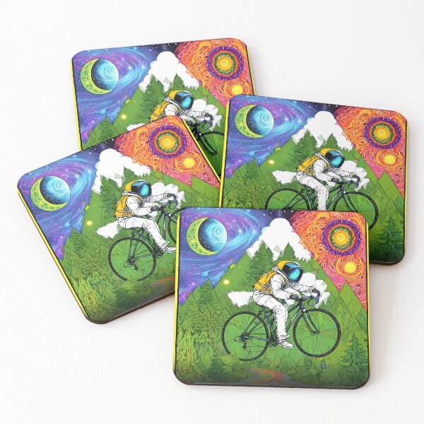 Item preview, The Astronaut - LSD Blotter Art Remix designed and sold by Mr.Psychedelia.