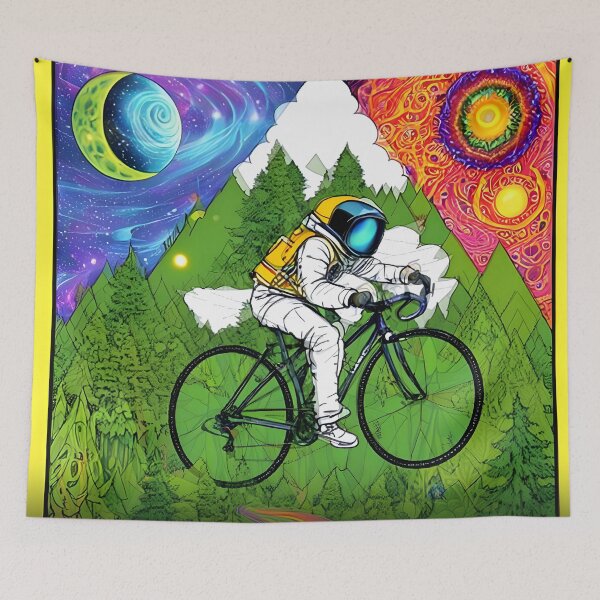 Item preview, The Astronaut - LSD Blotter Art Remix designed and sold by Mr.Psychedelia.
