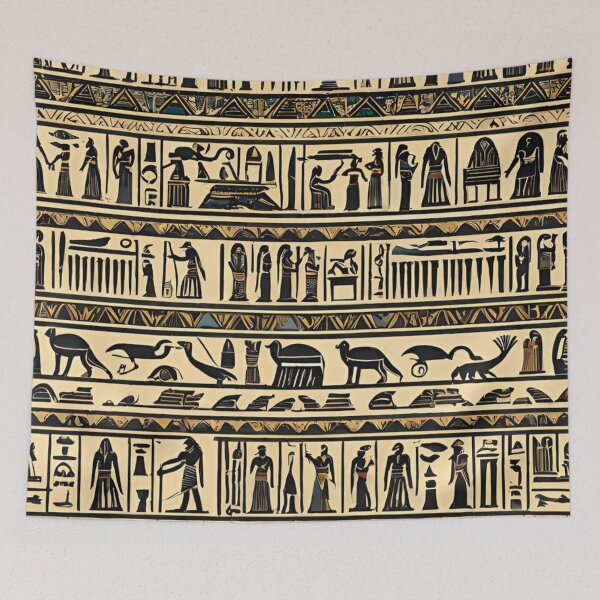 Item preview, egyptian hieroglyphs pattern designed and sold by optimusprime39.
