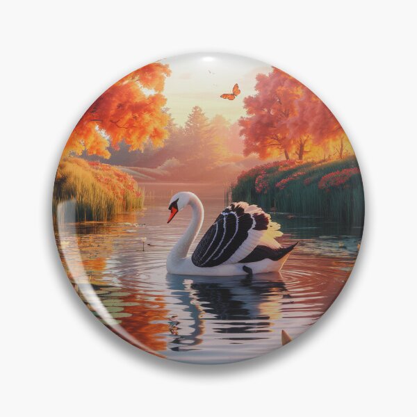 Item preview, The Great Swan in a natural environment designed and sold by Liotheart-2025.