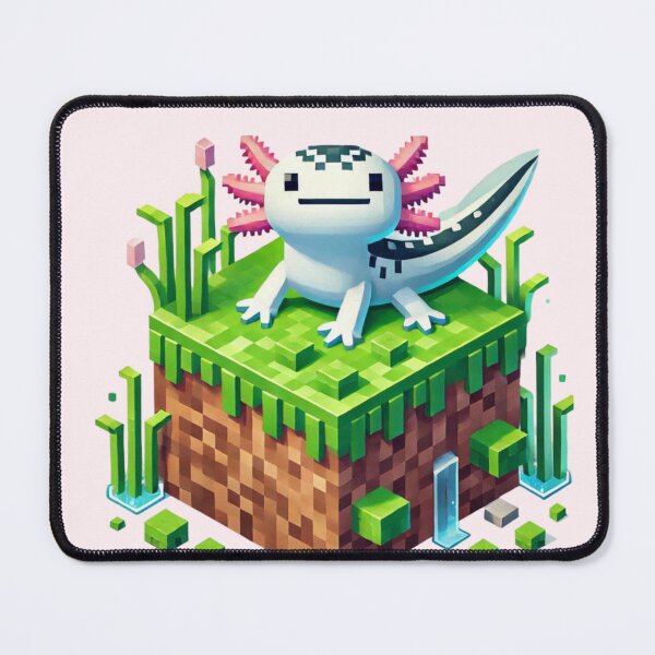 Item preview, Pixel Pastel Axolotl designed and sold by LyssasMindArt.