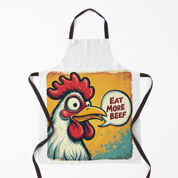 Item preview, Contrarian Chicken: "Eat More Beef" designed and sold by duke818.