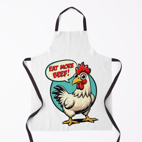 Item preview, Contrarian Chicken: "Eat More Beef" designed and sold by duke818.