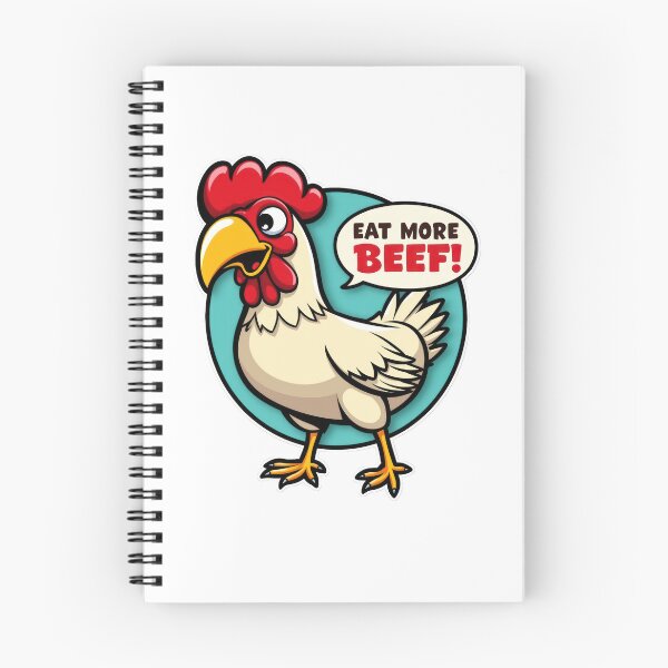 Item preview, Contrarian Chicken: "Eat More Beef" designed and sold by duke818.