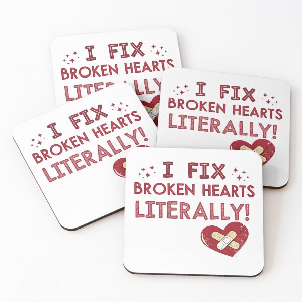 Item preview, I Fix Broken Hearts… Literally! | Funny Cardiologist & Healthcare Design designed and sold by catthemedic.