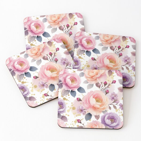 Item preview, Elegant Pastel Floral Pattern Design designed and sold by NoviaRobert.