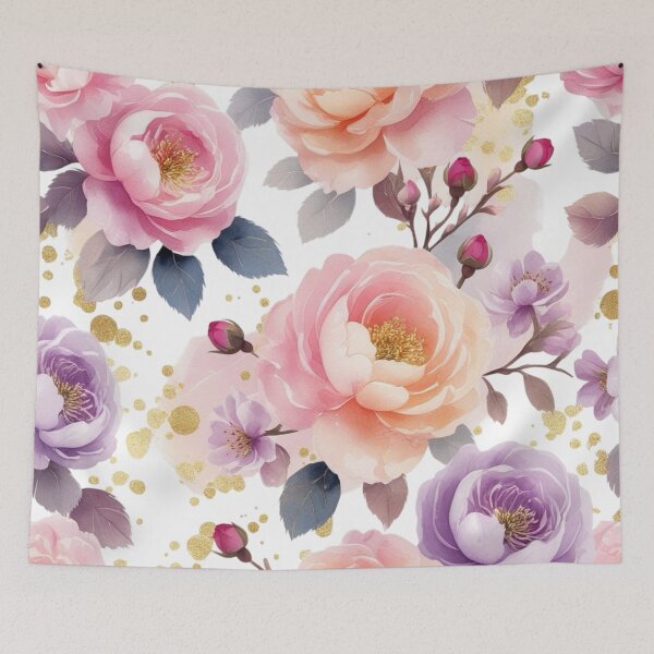 Item preview, Elegant Pastel Floral Pattern Design designed and sold by NoviaRobert.