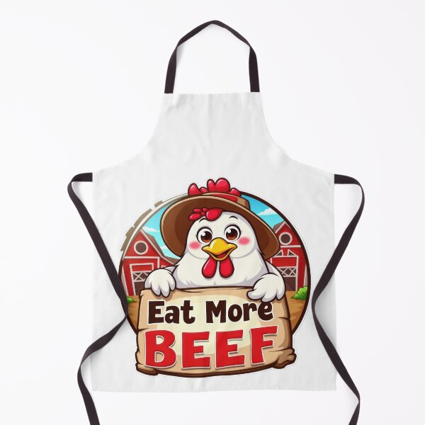 Item preview, Contrarian Chicken: "Eat More Beef" designed and sold by duke818.