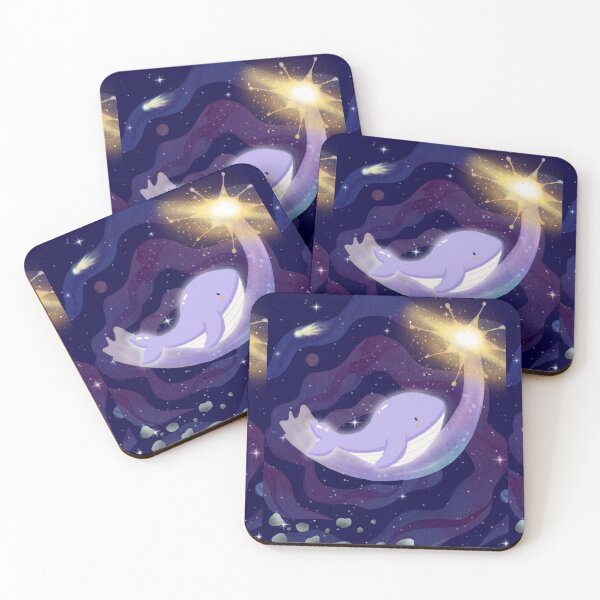 Item preview, Purple whale plush design designed and sold by Keeping Art Heavenly.