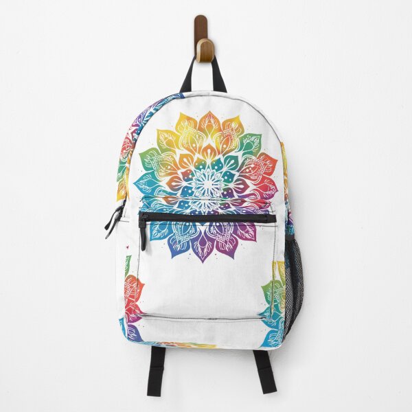 Item preview, Pattern : Vibrant Rainbow Mandala , Seamless Boho  designed and sold by Eksama Design.