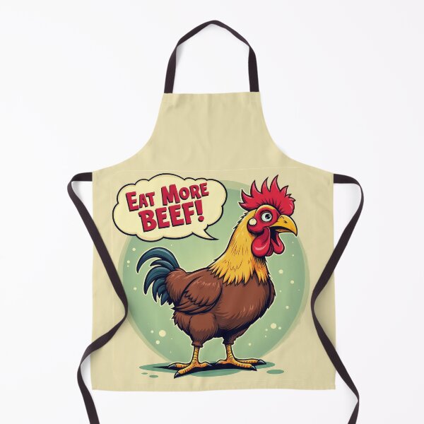 Item preview, Contrarian Chicken: "Eat More Beef" designed and sold by duke818.