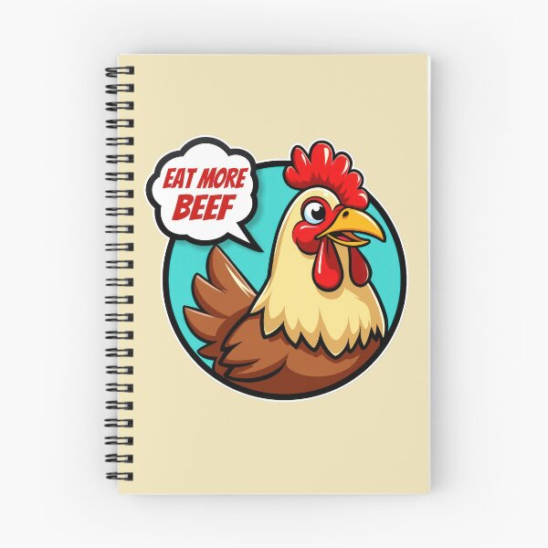 Item preview, Contrarian Chicken: "Eat More Beef" designed and sold by duke818.