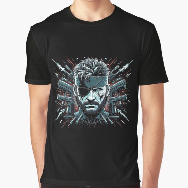 Vista previa del artículo con la obra «Metal Gear Solid», diseñado y vendido por q10mark.