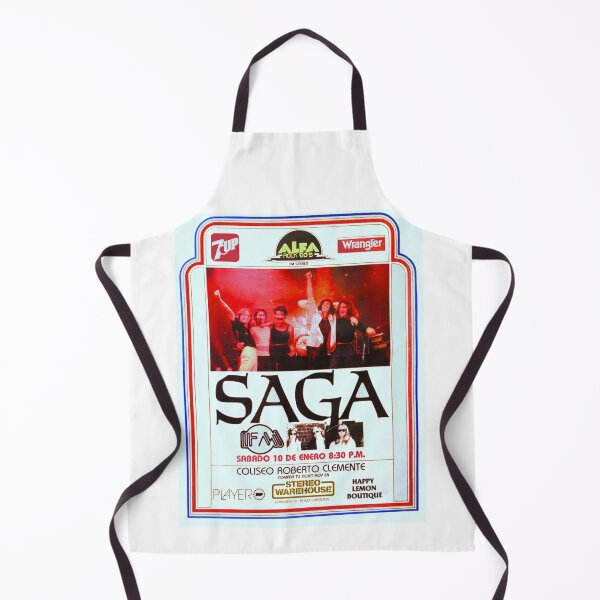 Item preview, Saga & FM live in San Juan P.R. 1981 designed and sold by empanadilla.