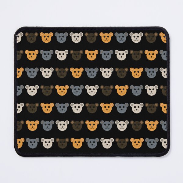 Item preview, Teddy Bears (Black Seamless Pattern) designed and sold by IKDG.