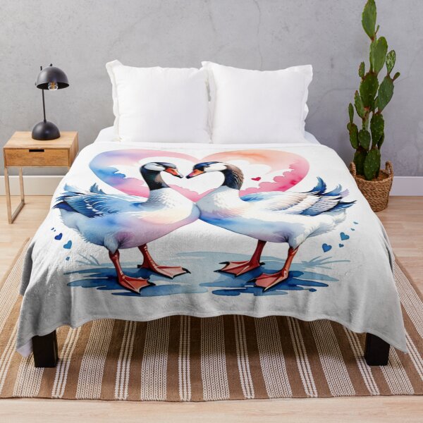 Item preview, Charming Love Birds with Watercolor Heart: A Romantic Design for Every Occasion designed and sold by FestivityFinds.