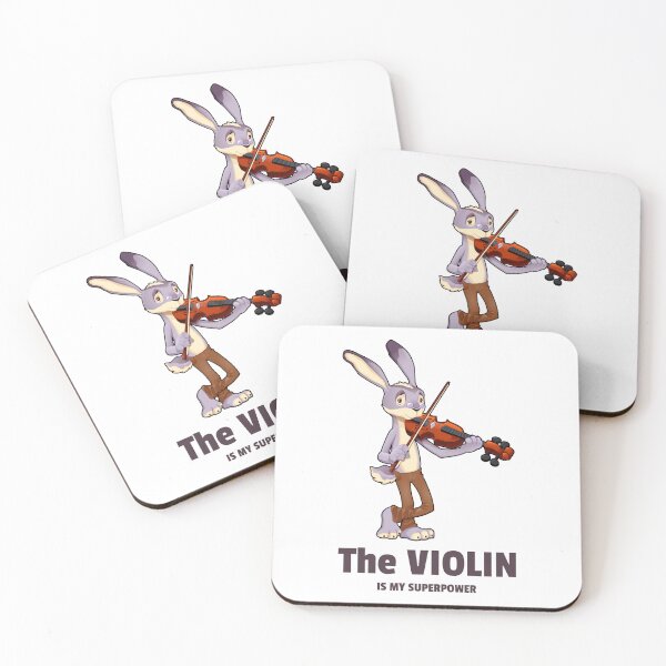Item preview, **"Violin Is My Superpower – Watch Me Play *** Violinist Bunny T-shirt designed and sold by Kaehaniz.