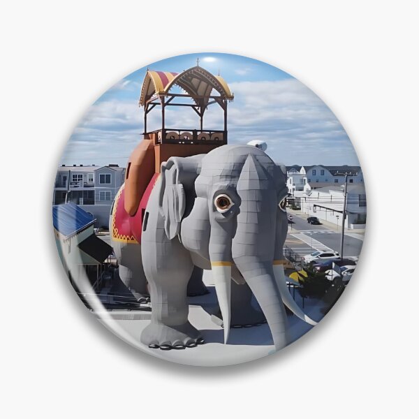 Item preview, Lucy The Elephant Ventnor Margate New Jersey  designed and sold by ChattyKathieGifts.