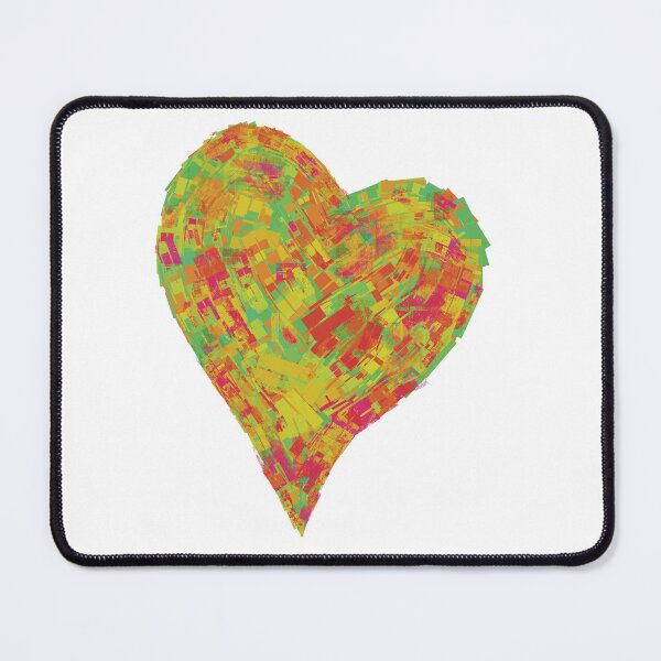 Item preview, Multicolored Heart designed and sold by inkyhabit.
