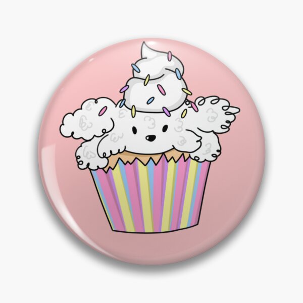 Item preview, Daisy Snacks Vanilla Cupcake With Sprinkles designed and sold by MobiusMakings.