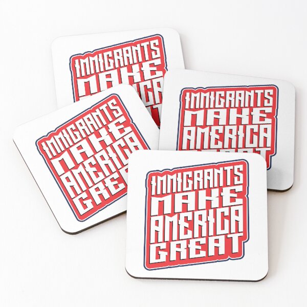 Item preview, Immigrants Make America Great - USA designed and sold by Whimsical  Thinker.