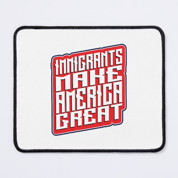 Item preview, Immigrants Make America Great - USA designed and sold by Whimsical Thinker.