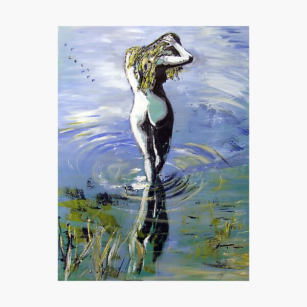 Painted Reflections Photographic Print