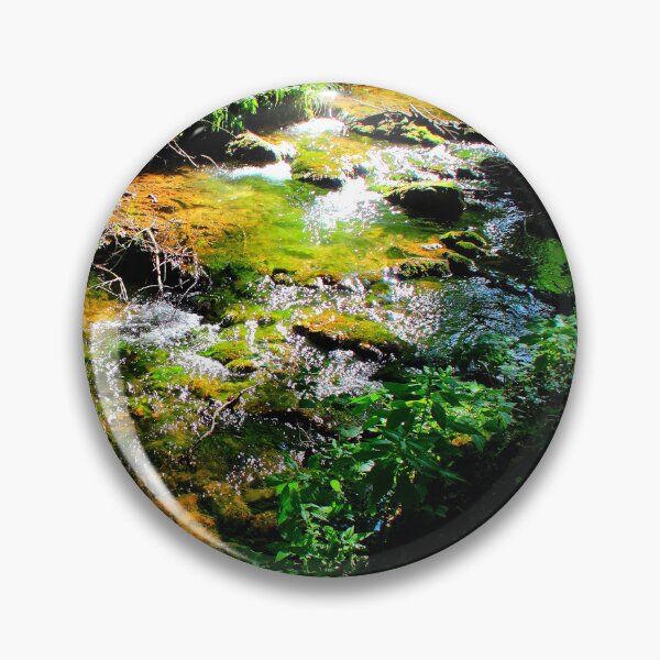 Item preview, View from Pieve Torina (MC) on the Sentiero delle Acque at the Sant'Angelo rivulet designed and sold by Kristina Drozd.